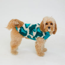 Görseli Galeri görüntüleyiciye yükleyin, Köpek Montu - Fleece Series - Monkey Fleece Turquoise