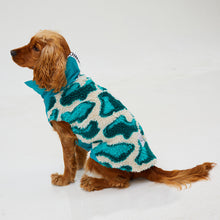 Görseli Galeri görüntüleyiciye yükleyin, Köpek Montu - Fleece Series - Monkey Fleece Turquoise