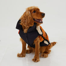 Load image into Gallery viewer, Dog Coat - Fleece Series - Monkey Fleece Orange
