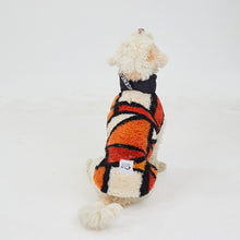 Load image into Gallery viewer, Dog Coat - Fleece Series - Monkey Fleece Orange
